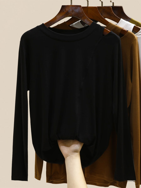 Naujo modelio moteriška palaidinė kirpta dalimi - kelių spalvų