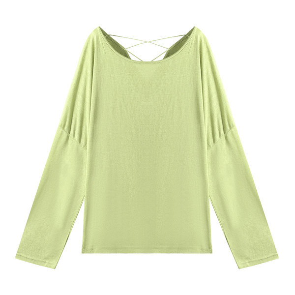 Ženska elastična bluza dugih rukava