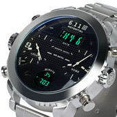 6.11 Ceasuri mari pentru bărbați Ceasuri de mână sport cu quartz pentru bărbați Ceas de sport digital cu Led negru cu quartz pentru bărbați Relogio Masculino