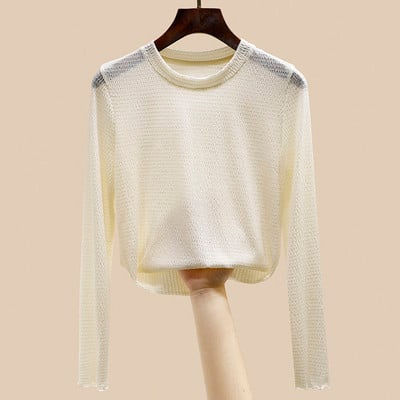 Kahes värvitoonis vabaaja naiste pluus