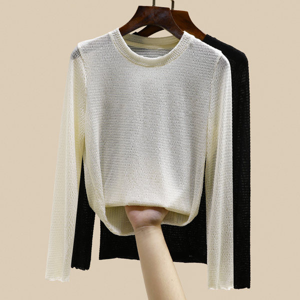 Kahes värvitoonis vabaaja naiste pluus