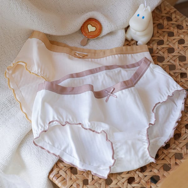 Naiste mitmevärvilised puuvillased aluspüksid