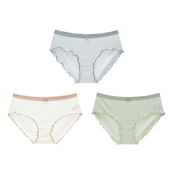 Naiste mitmevärvilised puuvillased aluspüksid