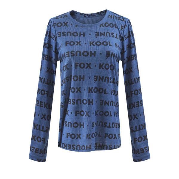 Ženska ležerna bluza s natpisom