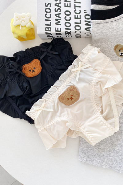 Ženski bikini s trakom i kovrčama