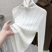 Női alkalmi blúz pólógallérral és mintával