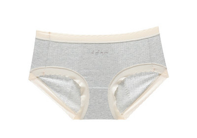 Ženske gaćice od prozračnog materijala s printom