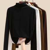 Novi model ženske bluze sa polo kragnom i dugim rukavima