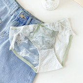 Ženski čipkasti bikini s vrpcom novog uzorka