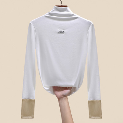 Bluză casual de damă, cu guler polo și logo