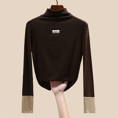 Bluză casual de damă, cu guler polo și logo