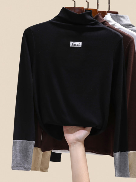 Bluză casual de damă, cu guler polo și logo