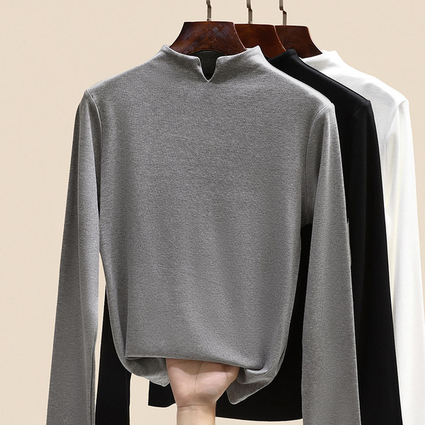 Дамска широка есенна блуза с дълъг ръкав