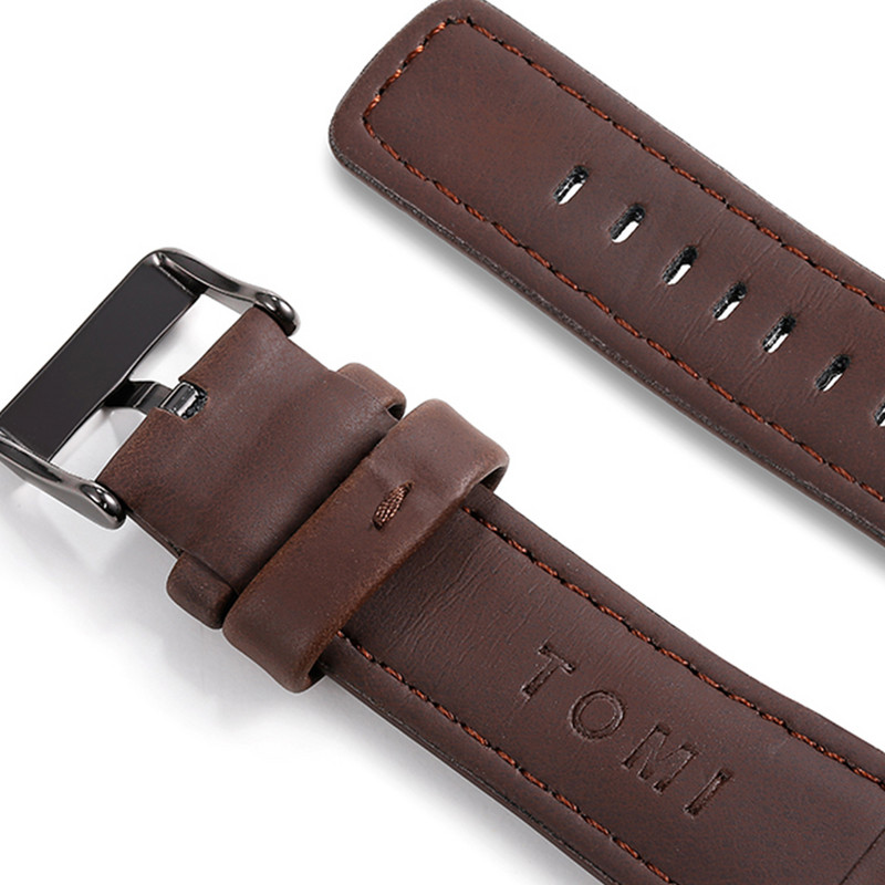 Geriausios prekės ženklo TOMI kvadratinis laikrodis, kasdienis mados vyriškas moteriškas kvarcinis rankinis laikrodis, odinis dirželis, paprastas ciferblatas relogio masculino su dėžute