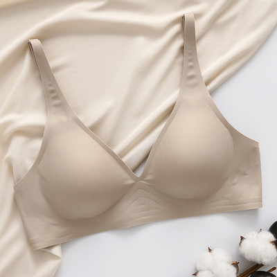 Jednobojni bešavni grudnjak za žene s efektom podizanja