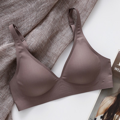 Jednobojni bešavni grudnjak za žene s efektom podizanja