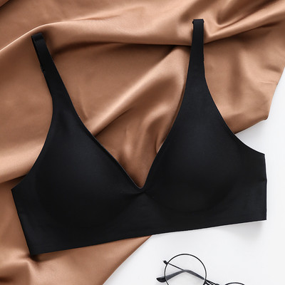 Jednobojni bešavni grudnjak za žene s efektom podizanja