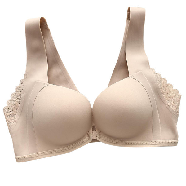 Női alkalmi melltartó széles pántokkal és csipkével