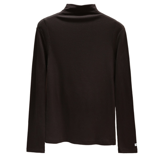 Ежедневна дамска блуза с висока поло яка