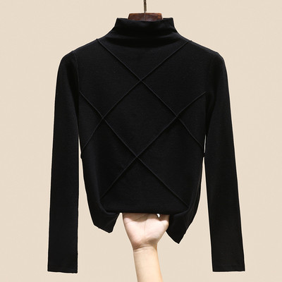 Дамска блуза с поло яка в много цветове