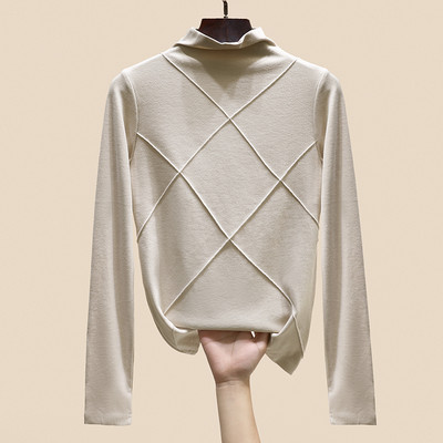 Дамска блуза с поло яка в много цветове