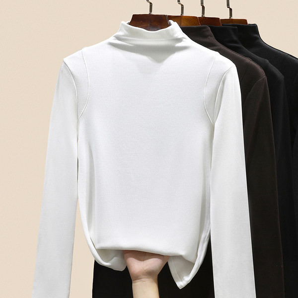 Bluza de dama model curat cu polo inalt