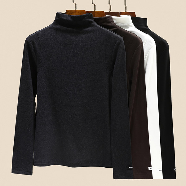 Bluza de dama model curat cu polo inalt