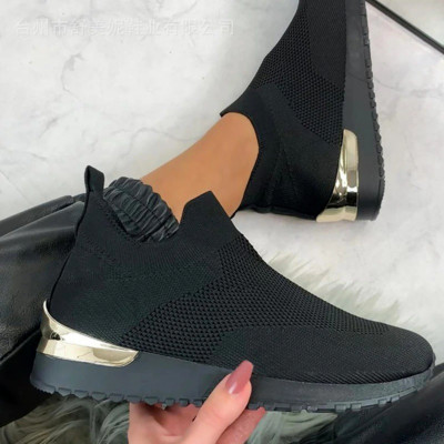 Moteriški batai 2022 m. madingi tinkliniai sportbačiai, kojinės, batai tenisas, kvėpuojantis „socofy“ laisvalaikio sportiniai batai, moteriški plokščiapadžiai Zapatos Mujer