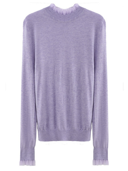 Naiste pluus, puhas mudel, krae aktsent