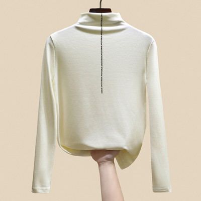 Модерна дамска блуза с поло яка