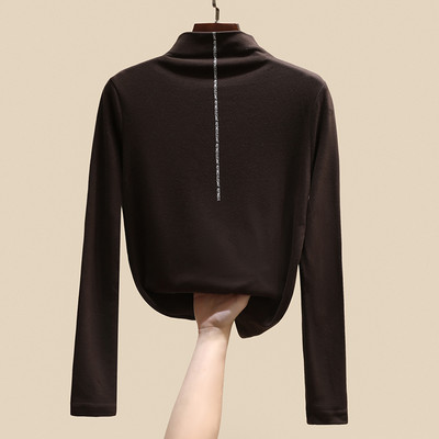 Модерна дамска блуза с поло яка