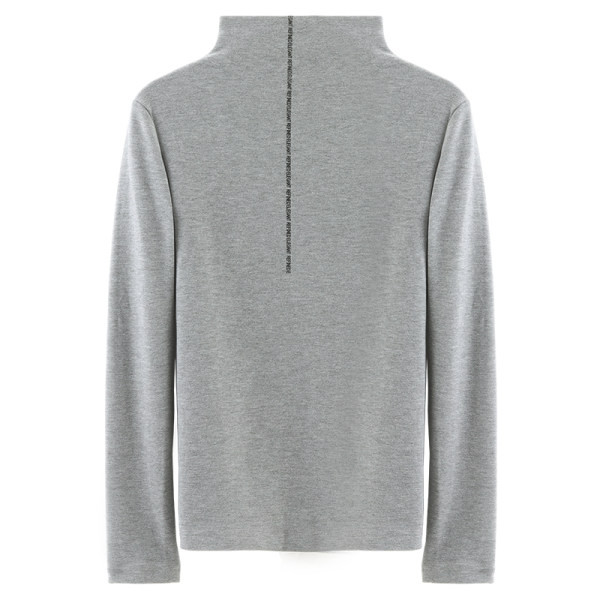 Модерна дамска блуза с поло яка 