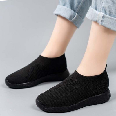 Sportbačiai Moteriški batai 2022 m. Vulcanize Platform Batai Plokšti stambūs sportbačiai Kojinės Moteriški sportbačiai Slydimi Teniso Batai Moteris