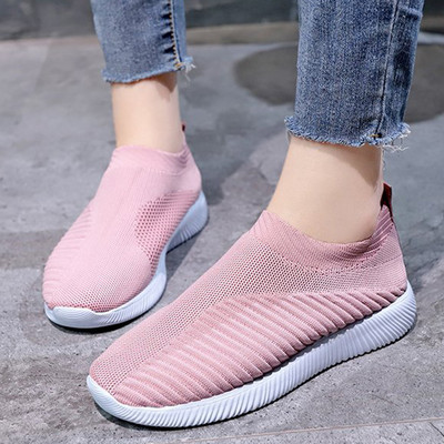 Sportbačiai Moteriški batai 2022 m. Vulcanize Platform Batai Plokšti stambūs sportbačiai Kojinės Moteriški sportbačiai Slydimi Teniso Batai Moteris