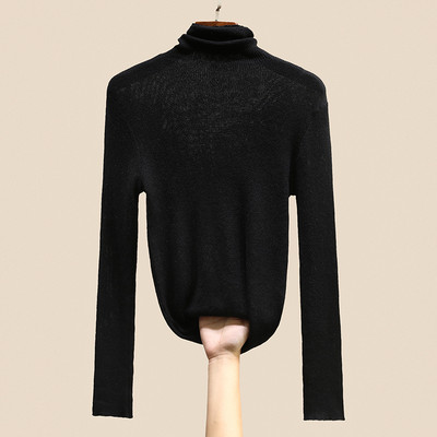 Блуза с поло яка изчистен модел