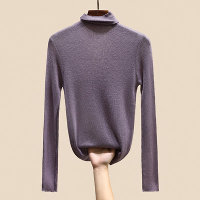 Блуза с поло яка изчистен модел