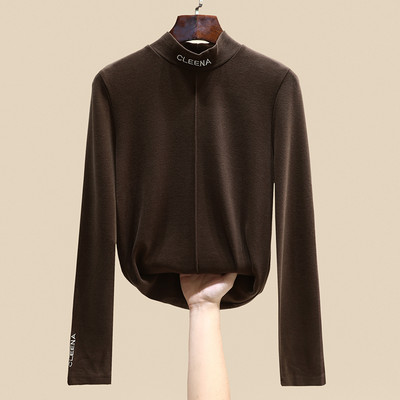 Модерна дамска блуза с бродерия надпис