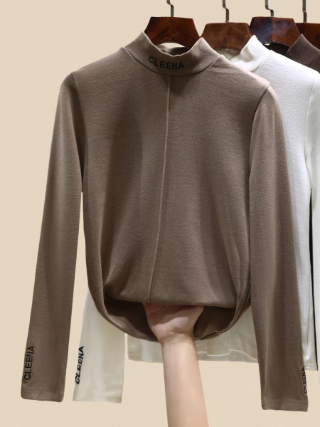 Модерна дамска блуза с бродерия надпис