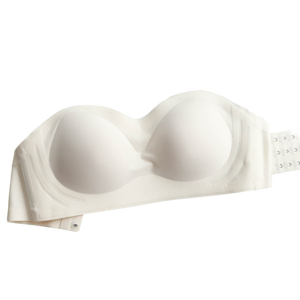 Moteriška besiūlė liemenėlė be petnešėlių