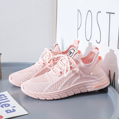 2022 m. nauji moteriški, kvėpuojantys bėgimo sportiniai bateliai, lengvi, patogūs, suvarstomi, madingi, oro pagalvėlės, laisvalaikio sportbačiai