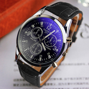Кварцов часовник с марка Yazole Мъжки нов моден заден светлинен водоустойчив ежедневен бизнес мъжки часовник кварцов часовник Relogio Masculino