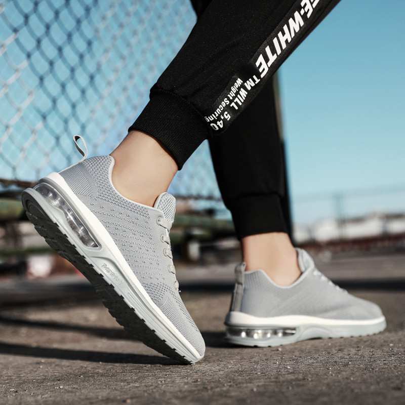 2022 m. pavasario moteriški sportbačiai raudoni juodi madingi korėjietiški moteriški batai tinkliniai kvėpuojantys sportbačiai oro pagalvėlė laisvalaikio batai Tenis Feminino