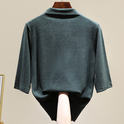 Naiste vabaaja 3/4 varrukatega pluus – mitut värvi