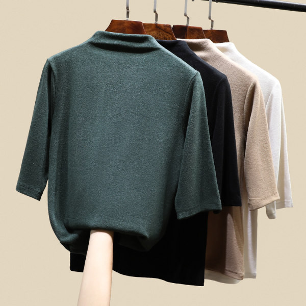 Naiste vabaaja 3/4 varrukatega pluus – mitut värvi