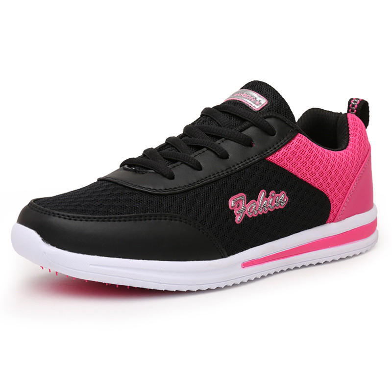 Uued naiste vabaajajalatsid Hingavad naiste tossud kingad Võrk Naiste moetossud Naiste paksud tossud kingad sapato feminino