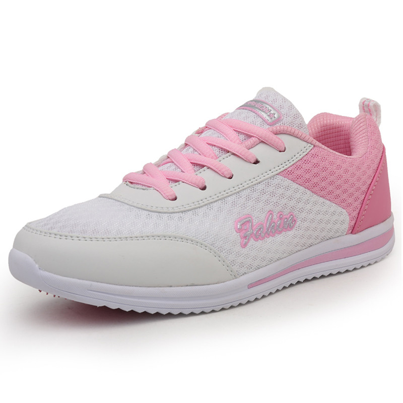 Uued naiste vabaajajalatsid Hingavad naiste tossud kingad Võrk Naiste moetossud Naiste paksud tossud kingad sapato feminino