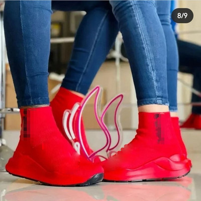 Naiste kingad 2022 Trendikad hingavad võrkkingad Naiste vabaajaspordijalatsid Naiste platvormtossud Zapatos De Mujer