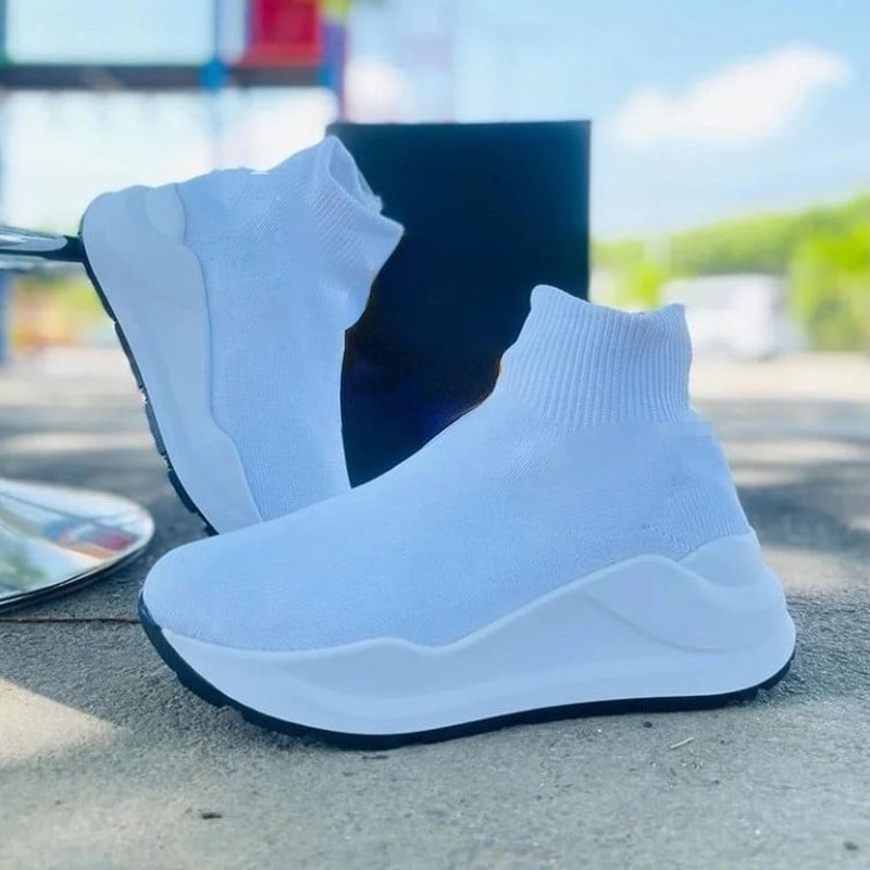 Naiste kingad 2022 Trendikad hingavad võrkkingad Naiste vabaajaspordijalatsid Naiste platvormtossud Zapatos De Mujer