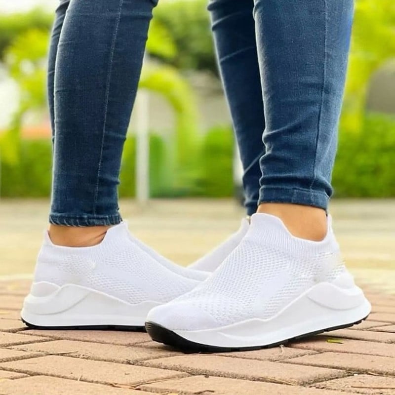 Naiste kingad 2022 Trendikad hingavad võrkkingad Naiste vabaajaspordijalatsid Naiste platvormtossud Zapatos De Mujer