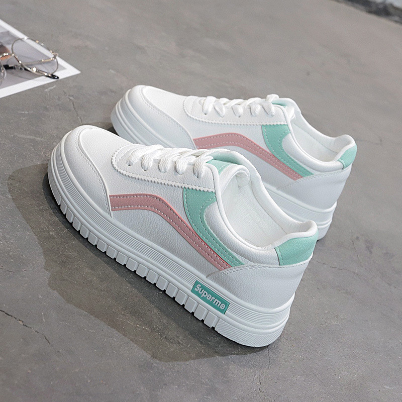 Női cipők 2021 Új vaskos cipők női Vulcanize cipők Alkalmi divat platform cipők Femme Krasovki YYJ187